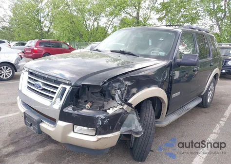 2008 Ford Explorer Eddie Bauer from USA, damaged, VIN 1FMEU74E18UA93782